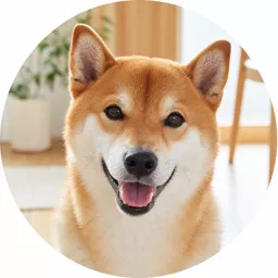 柴犬のレオくん